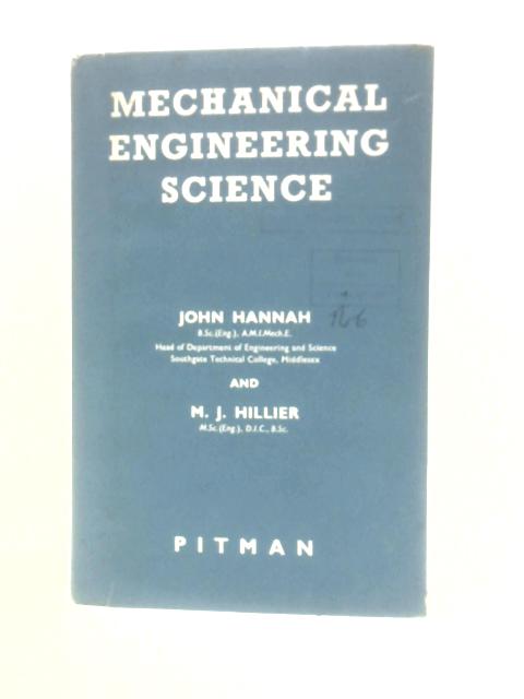 Mechanical Engineering Science
