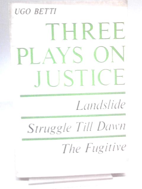 Three Plays on Justice
