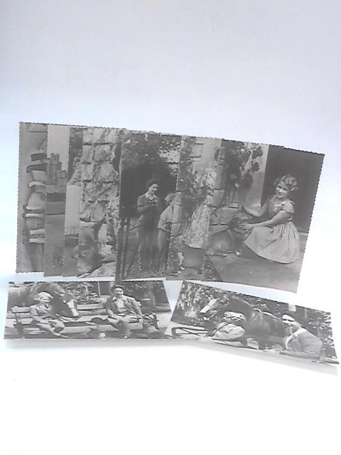 Nine Vintage Postcards of HM The Queen and Family