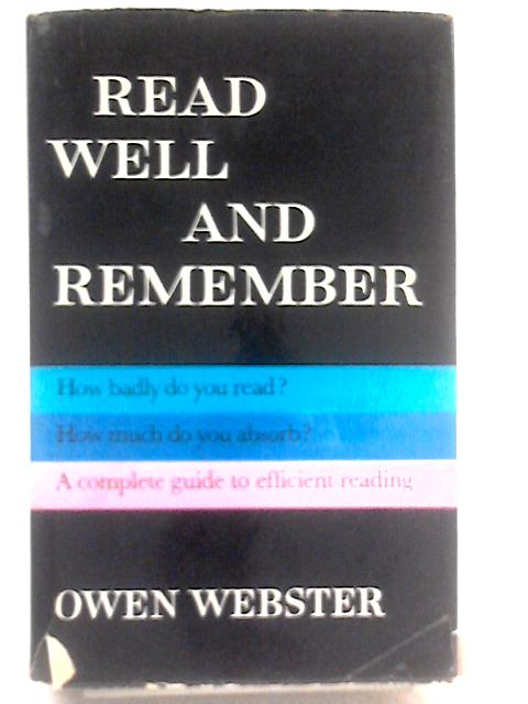 Read Well and Remember