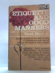 Etiquette and Good Manners 