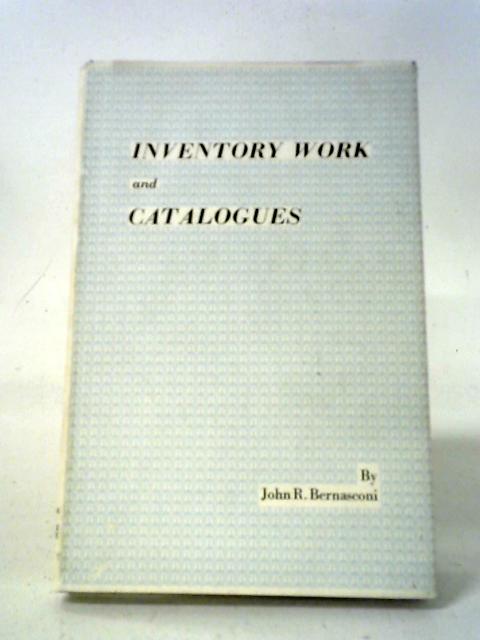 Inventory Work And Catalogues