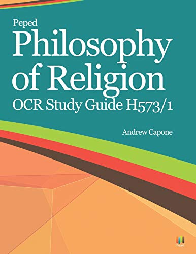 Philosophy of Religion OCR Study Guide H573/1