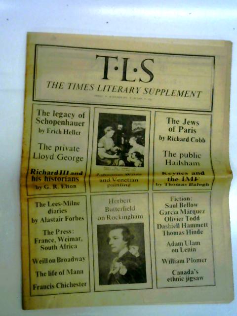 The Times Literary Supplement 10 October 1975