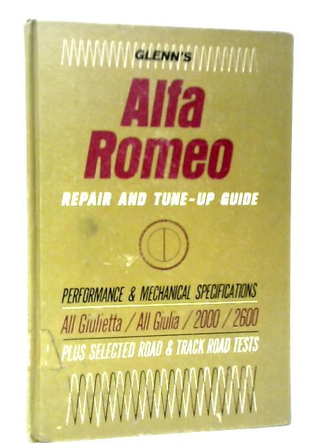 Glenns Alfa Romeo Repair & Tune Up Guide