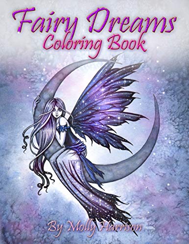 Fairy Dreams Coloring Book - by Molly Harrison