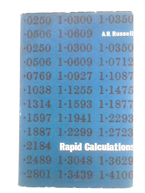 Rapid Calculations