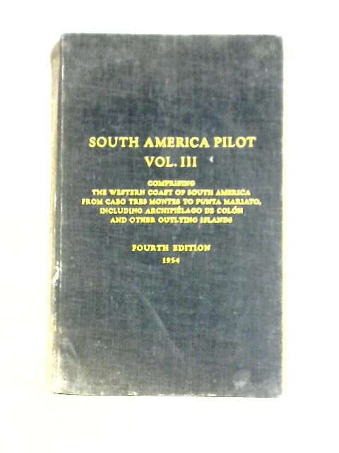 South America Pilot, Volume III