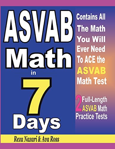 ASVAB Math in 7 Days