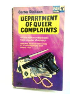 The Department of Queer Complaints 
