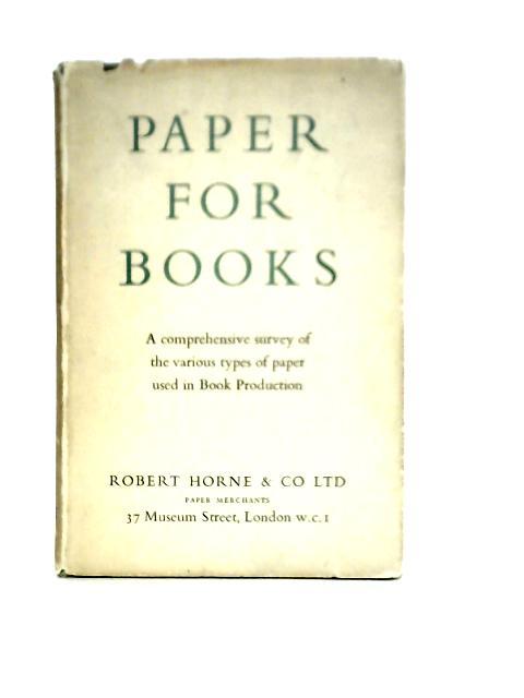 Paper For Books