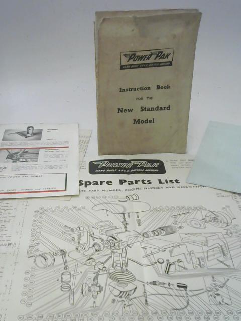 Power Pak - Instruction Book for the New Standard Model - With Spare Parts Lists