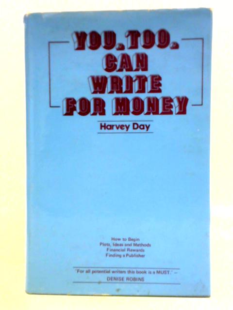 You Too Can Write for Money