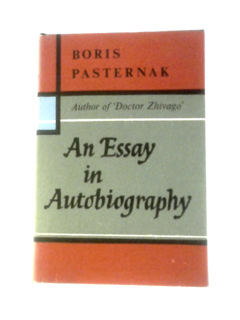 An Essay in Autobiography