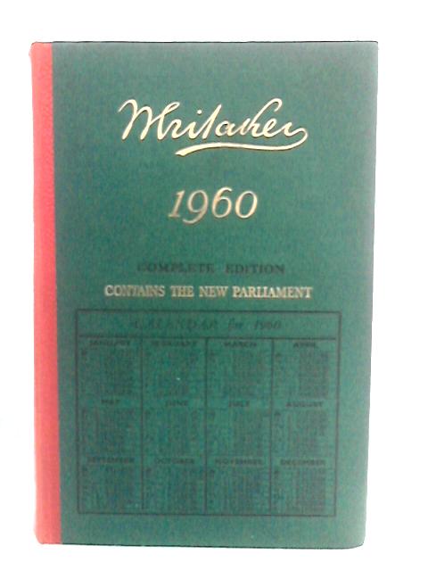 Whitaker's Almanack 1960