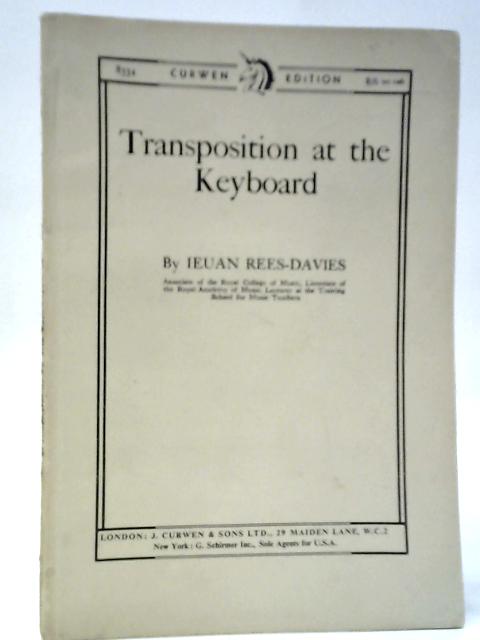 Transposition At The Keyboard