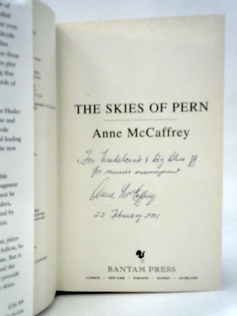 The Skies of Pern [Signed by the Author]