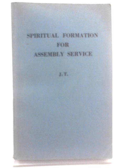 Spiritual Formation For Assembly Service, Vol 171