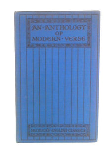 An Anthology of Modern Verse 