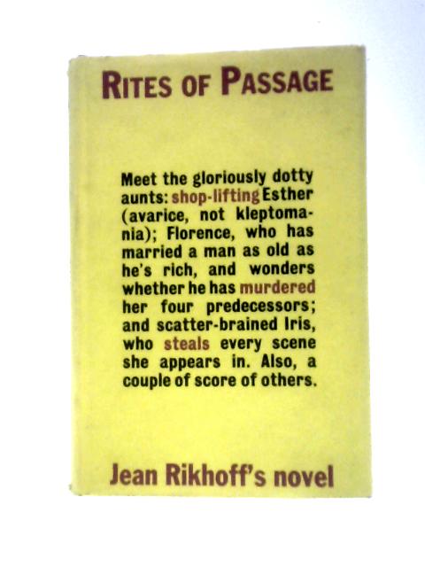 Rites Of Passage