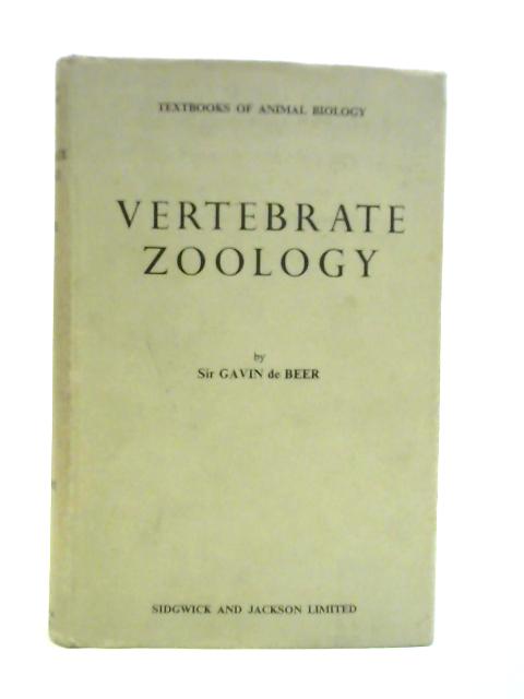 Vertebrate Zoology, An Introduction to the Comparative Anatomy, Embryology and Evolution of Chordate Animals
