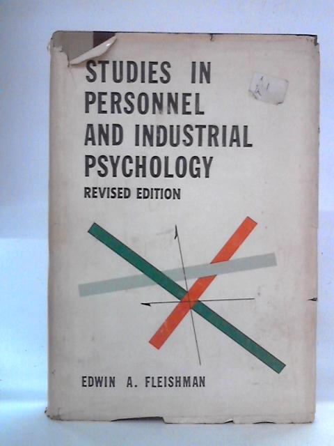 Studies in Personnel and Industrial Psychology