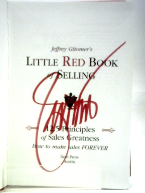 Little Red Book of Selling