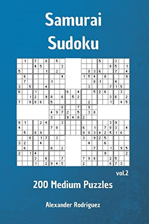 Samurai Sudoku - Medium 200 vol. 2