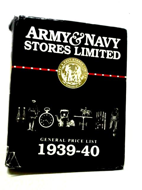 Army & Navy Stores Limited General Price List 1939-40