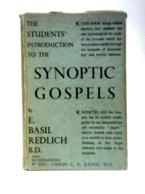 The Student's Introduction to the Synoptic Gospels