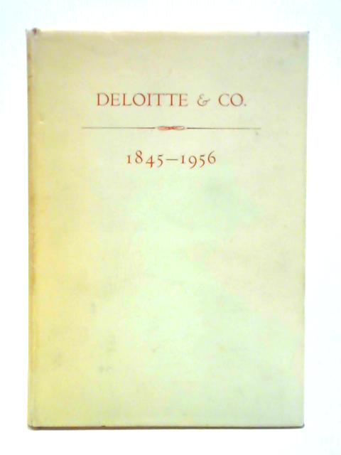 Deloitte & Co., 1845-1956