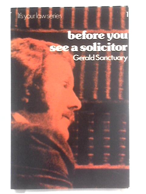 Before You See a Solicitor