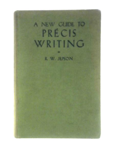 A New Guide to Precis Writing