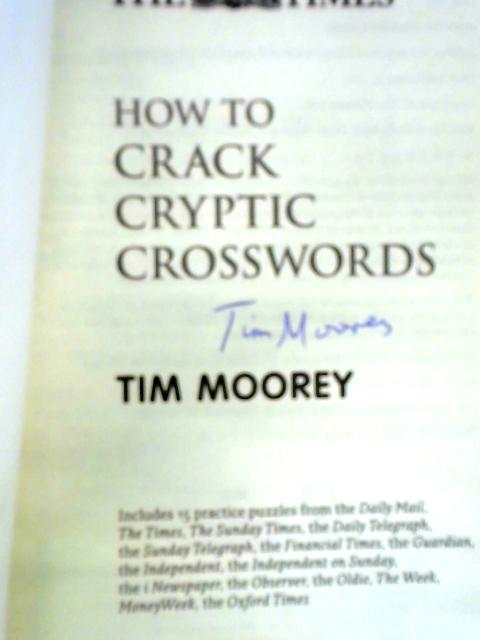 How to Crack Cryptic Crosswords