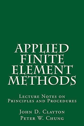 Applied Finite Element Methods