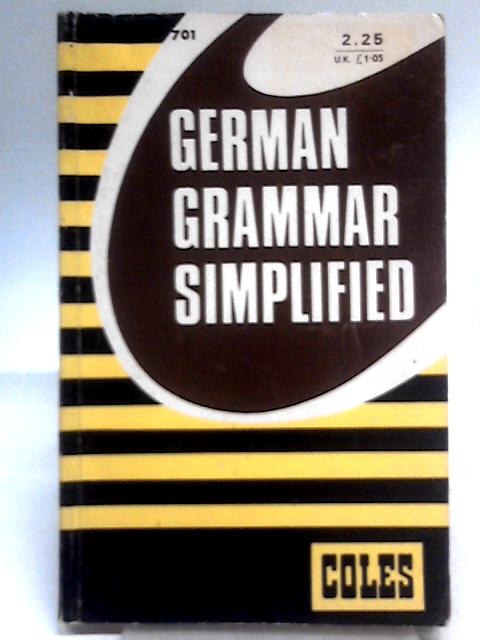 German Grammar Simplified