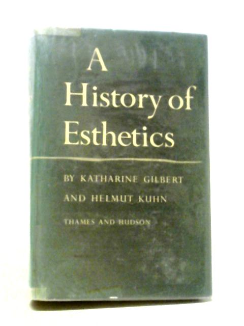 A History of Esthetics.