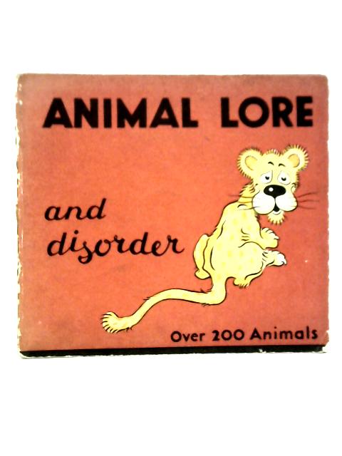 Animal Lore and Disorder