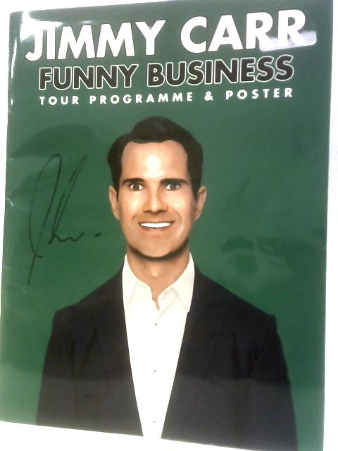 Jimmy Carr - Funny Business - Tour Programme and Poster