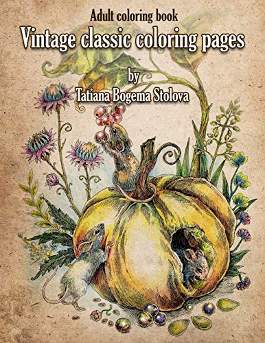 Vintage Classic Coloring Pages