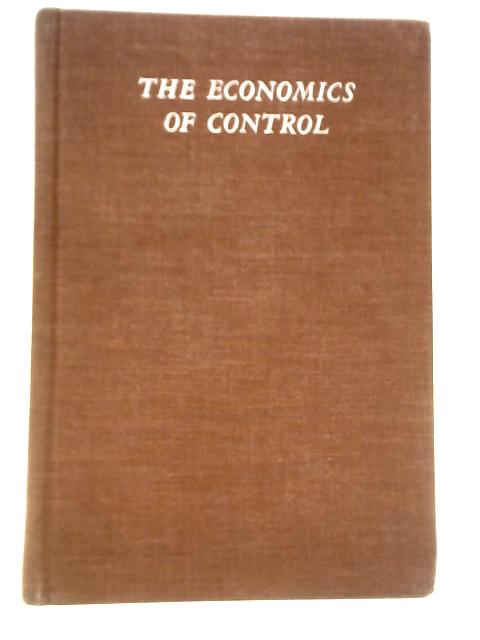 The Economics of Control: Principles of Welfare Economics
