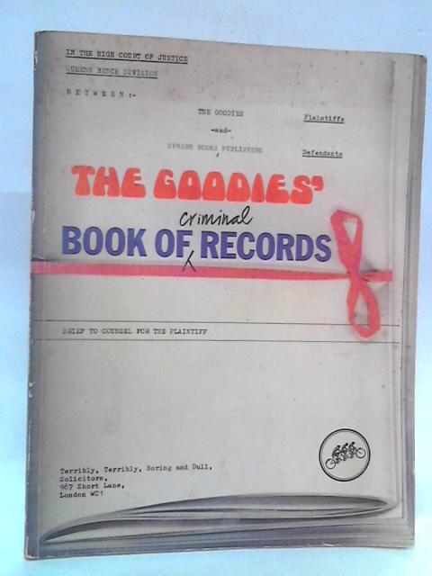 The Goodies Book Of Criminal Records