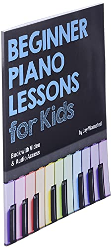 Beginner Piano Lessons for Kids Book with Online Video  Audio Access