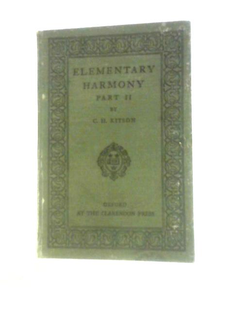 Elementary Harmony Part II