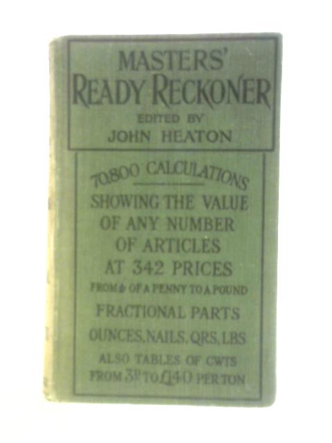 Masters' Ready Reckoner