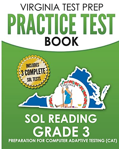 VIRGINIA TEST PREP Practice Test Book SOL Reading Grade 3