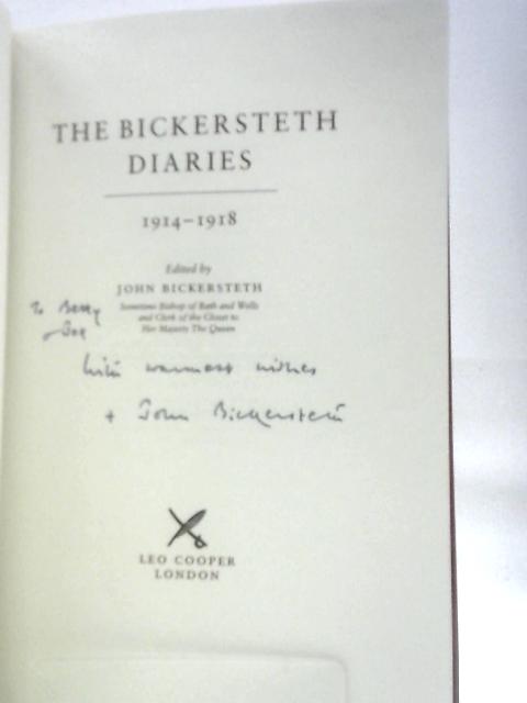 The Bickersteth Diaries, 1914-1918