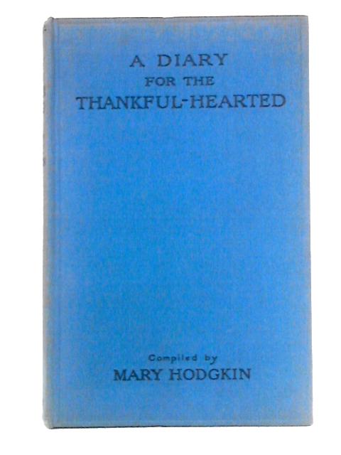 A Diary for the Thankful-Hearted