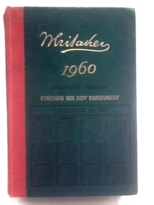 Whitaker's Almanack 1960 