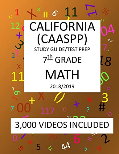 7th Grade CALIFORNIA CAASPP, MATH, Test Prep